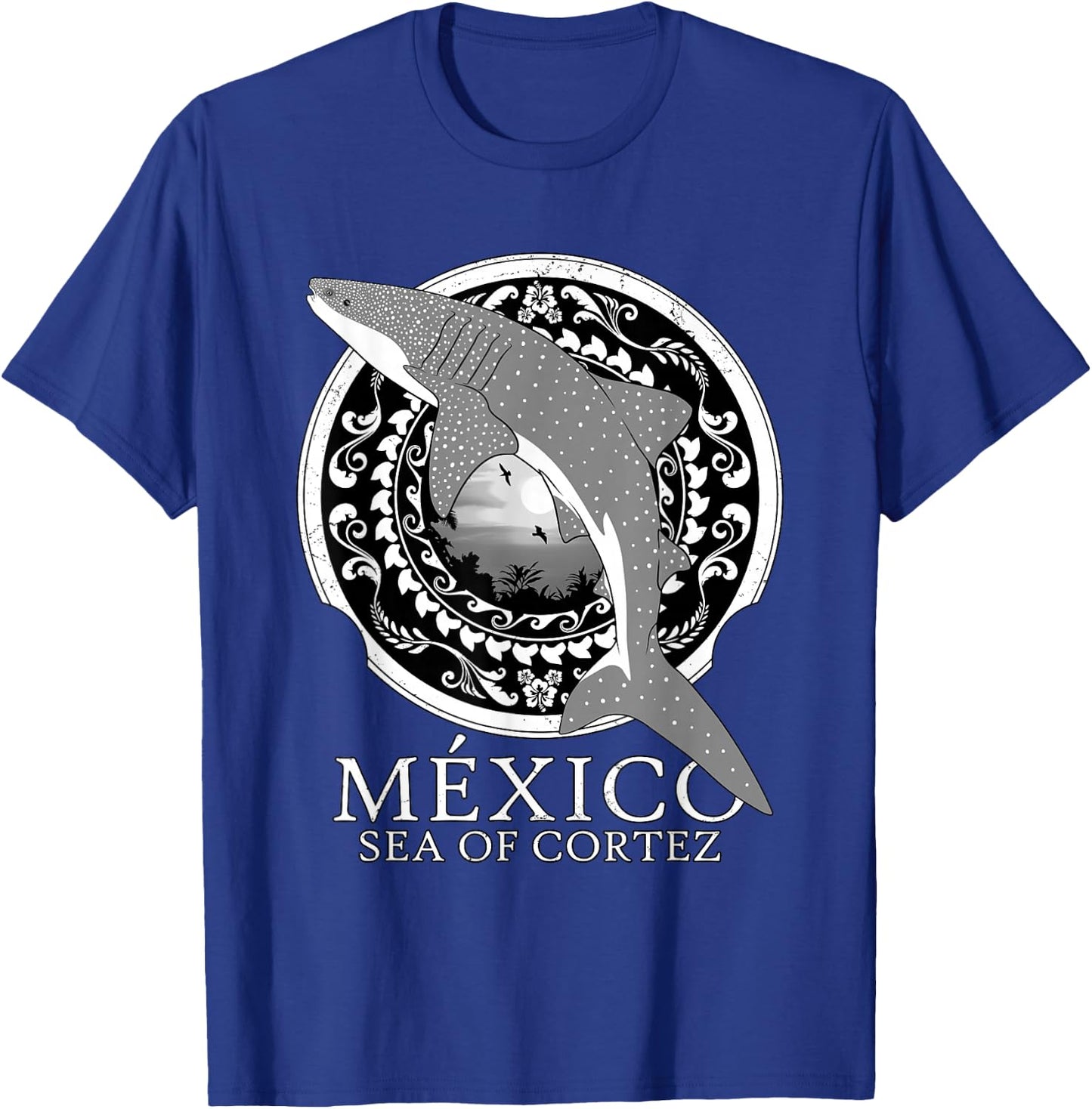 Whale Shark Sea of Cortez Mexico T-Shirt - T-Shirt | Royal