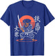 Funny Rottweiler Ninja Samurai Retro Anime Rottie Dog Lovers T-Shirt - T-Shirt | Royal