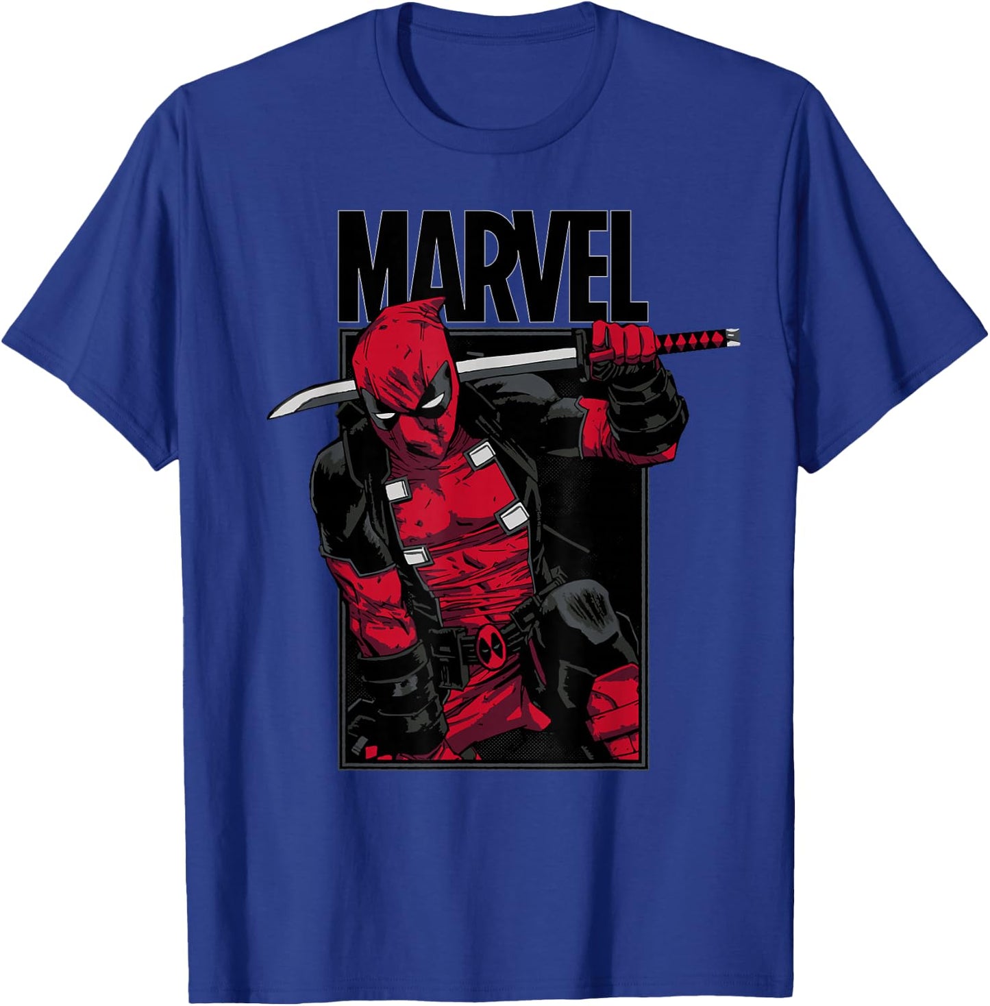 Marvel Deadpool Sword , black T-Shirt - T-Shirt | Royal