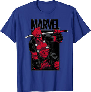 Marvel Deadpool Sword , black T-Shirt - T-Shirt | Royal