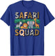 Funny Safari Costume for Kids Men Women Africa Safari Lover T-Shirt - T-Shirt | Royal