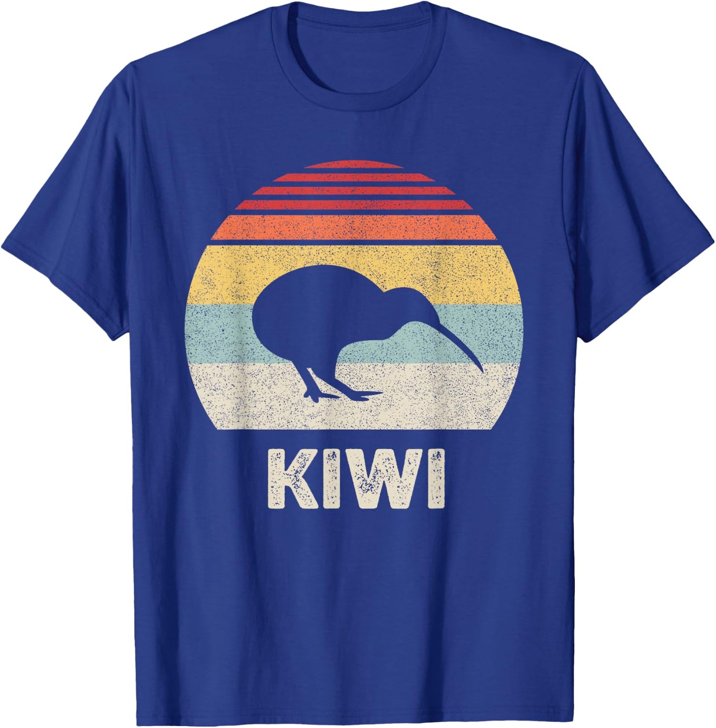 Retro Kiwi Bird Shirt Animal Lover Gift Funny Vintage T-Shirt - T-Shirt | Royal