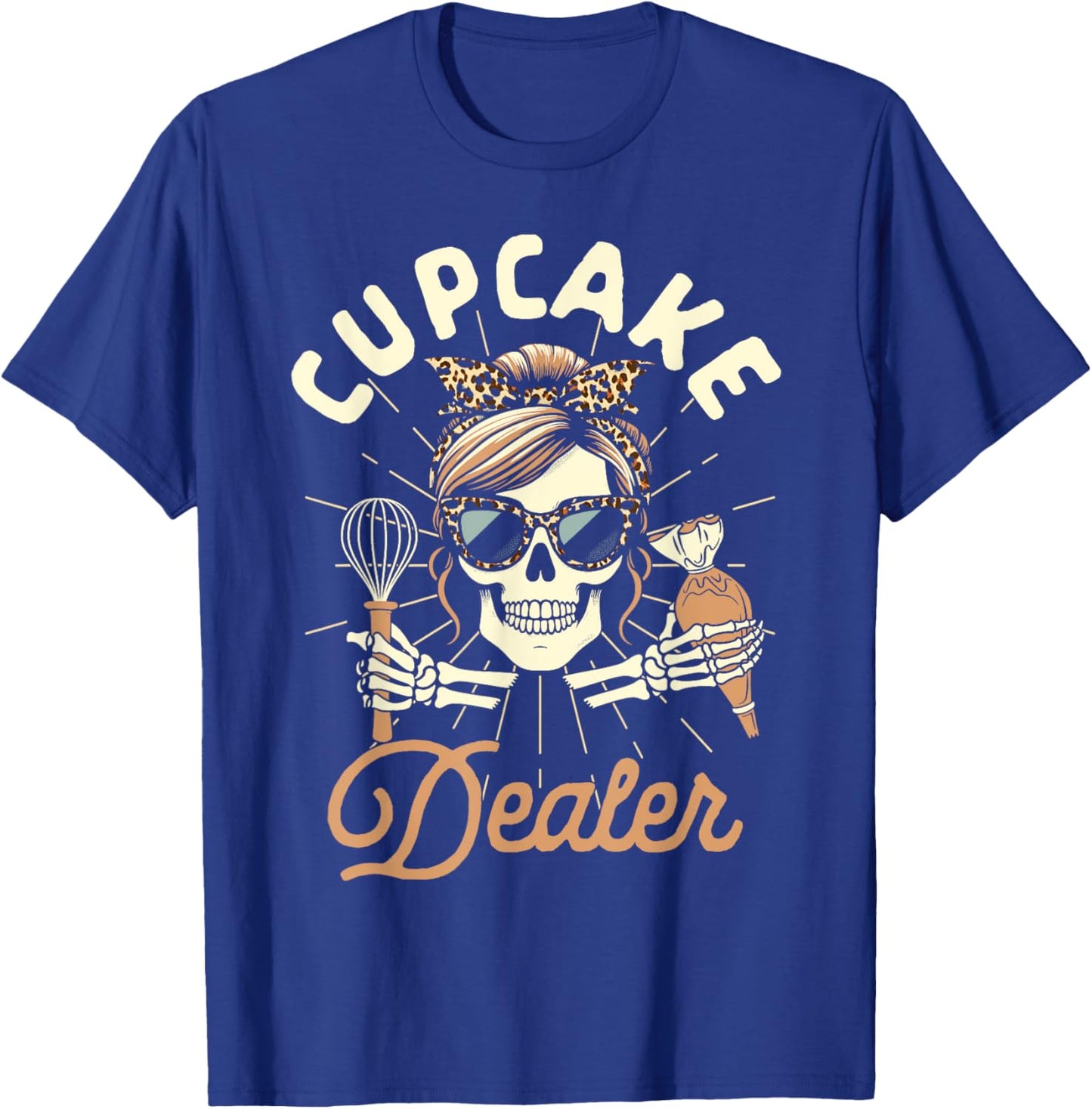 Baker Life Baking Lover Cupcake Baking Mom Cupcake Dealer T-Shirt - T-Shirt | Royal