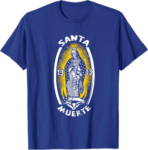 Mexiko Santa Muerte | Skelett Frau | Mexikanisch T-Shirt - T-Shirt | Royal