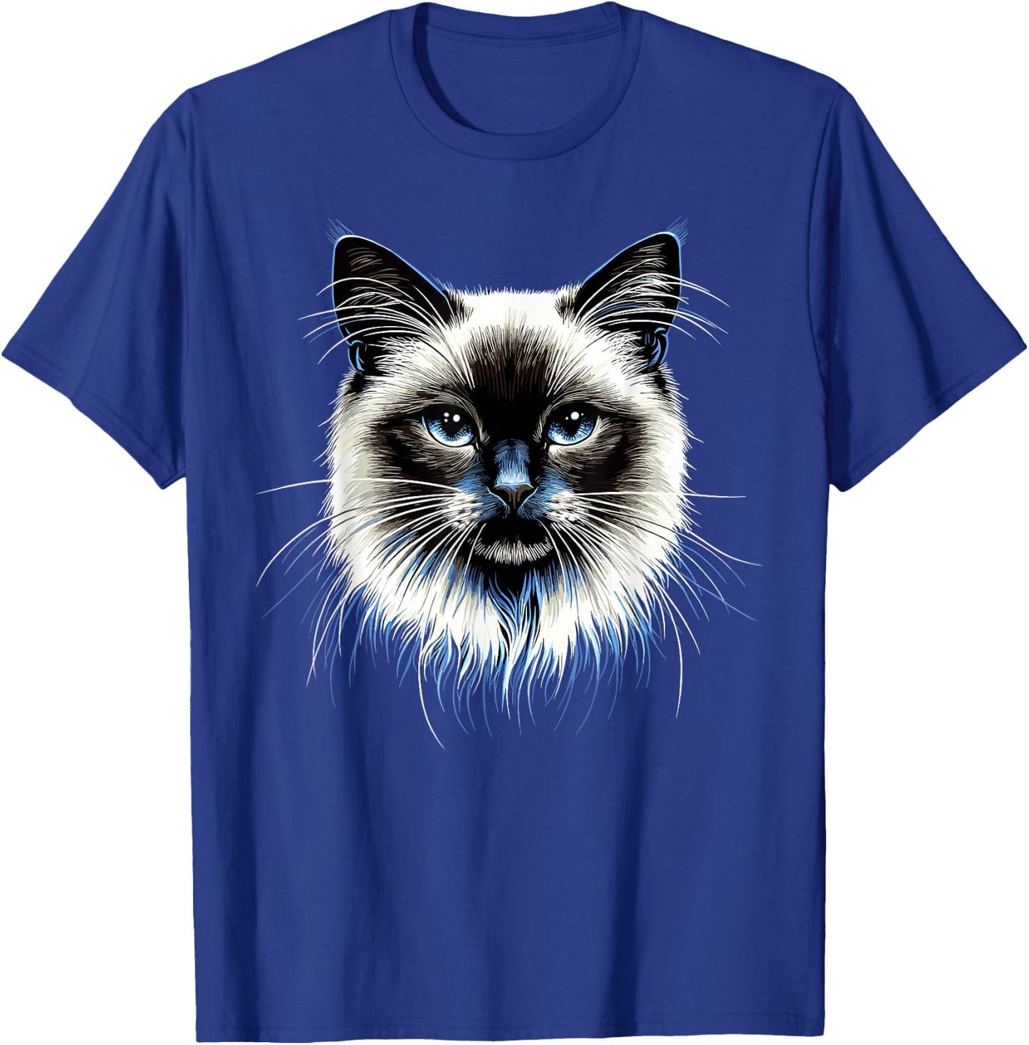 Burma Sacred Cat Burmese Cat Sweet Burma Cats , Black, S T-Shirt - T-Shirt | Royal