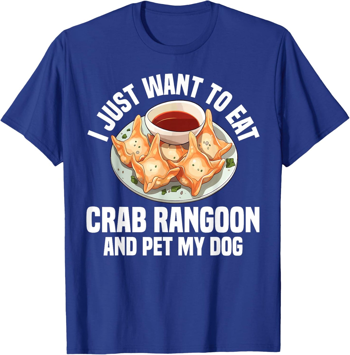 Crab Rangoon Clothes & Crab Rangoon Clothing -Adults, -Kids Crab Rangoon Food Lover Chinese Accessories Black Small Classic Fit Short Sleeve T-Shirt - T-Shirt | Royal