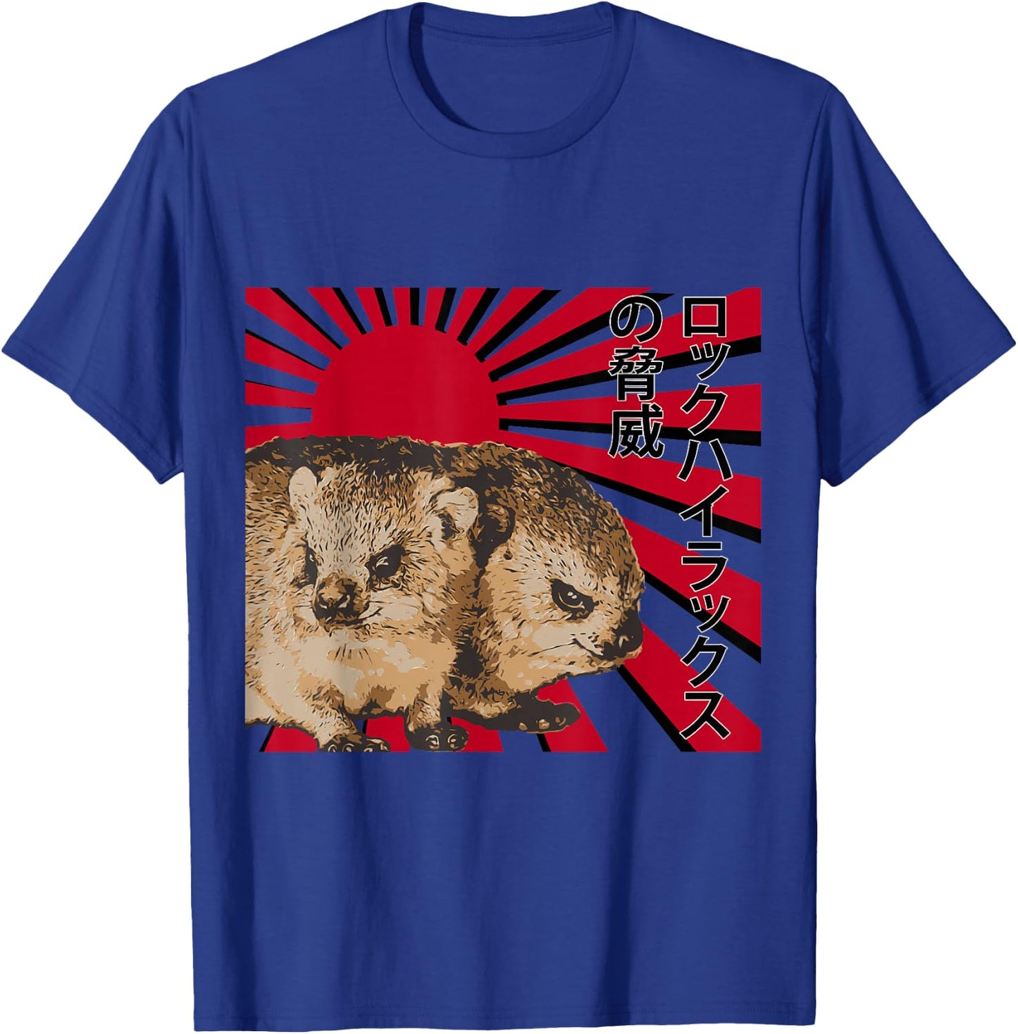 Rock Hyrax Menace T-Shirt - T-Shirt | Royal