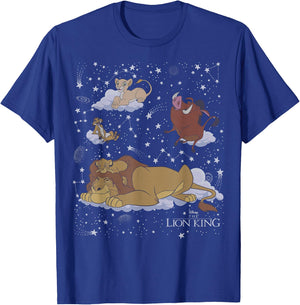 Disney The Lion King Friends In The Stars Portrait T-Shirt - T-Shirt | Royal