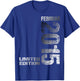 February 2015 Boy Girl 10th Birthday Limited Edition , black T-Shirt - T-Shirt | Royal