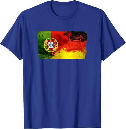 Portugal Deutschland Fusion Fußball Sport Wettkampf Freunde