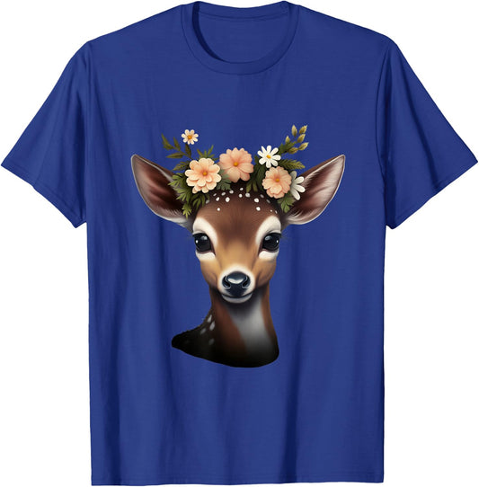 Deer Deer Women's Costume Shirt Dirndl Outfit , black T-Shirt - T-Shirt | Royal