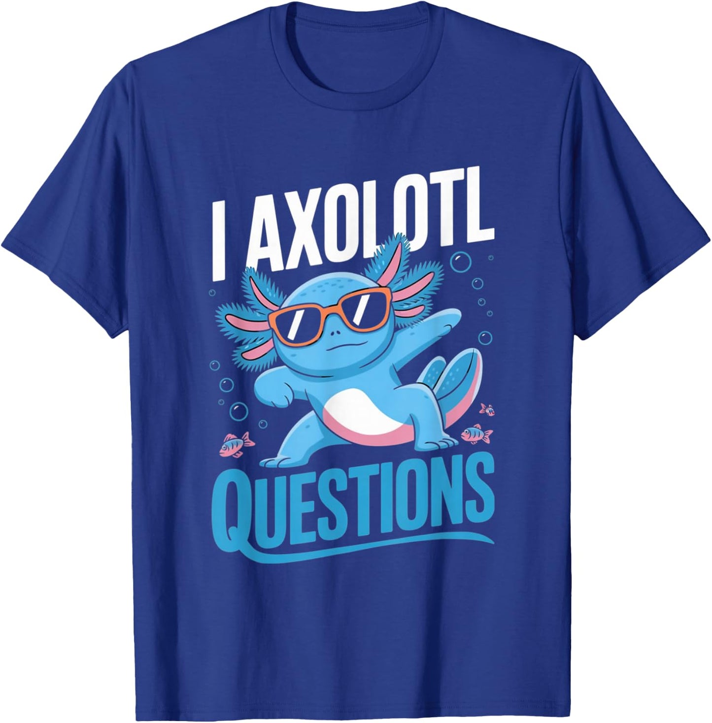 I Axolotl Questions Kids T-Shirt - T-Shirt | Royal