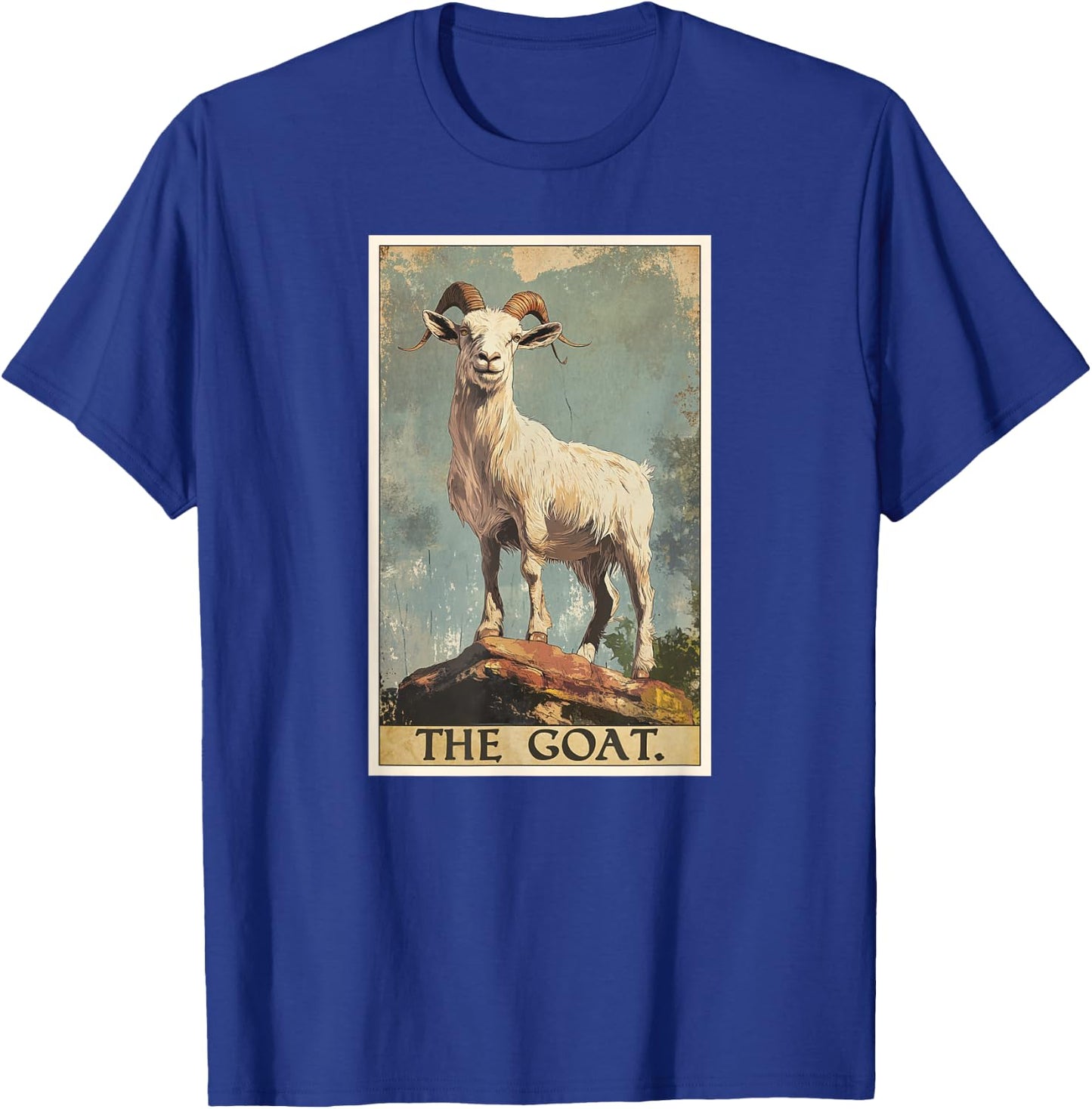 Goat Tarot Card Goats Goat T-Shirt - T-Shirt | Royal