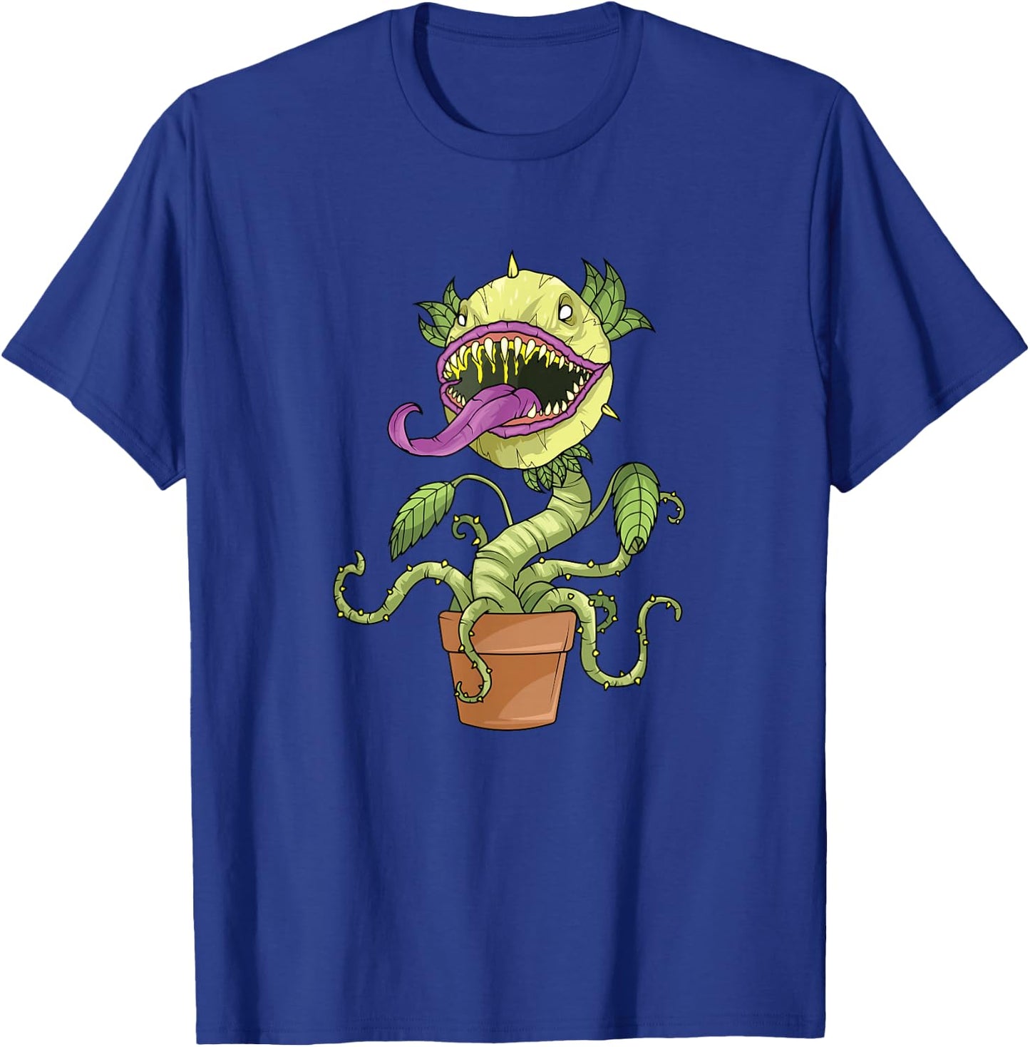 Venus Fly Trap Costume Carnivorous Plant Monster , black, s T-Shirt - T-Shirt | Royal
