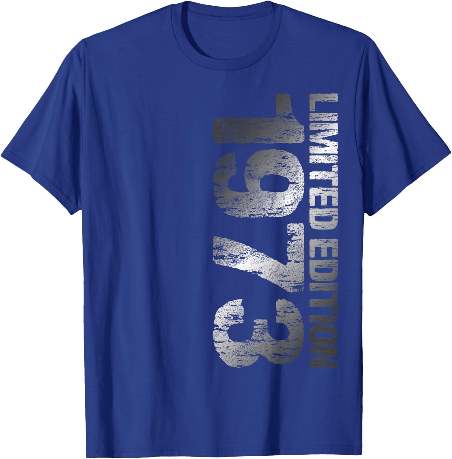 1973 Mann Frau 53. Geburtstag Limited Edition 53 T-Shirt - T-Shirt | Royal