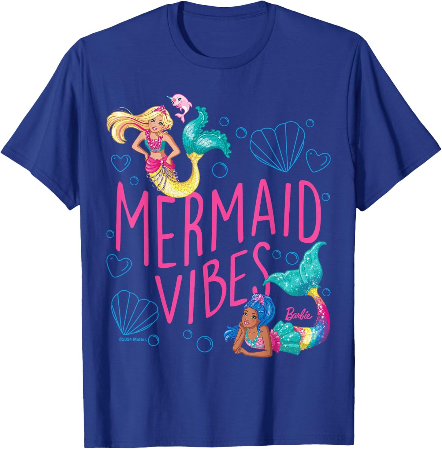Barbie Mermaid Vibes T-Shirt - T-Shirt | Royal