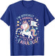 Kids I'm Officially A Handful Unicorn 5th Birthday Girl Shirt T-Shirt - T-Shirt | Royal