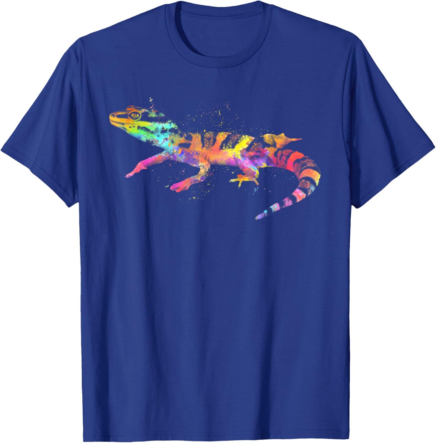 Cute Leopard Gecko Women Kids Lizard Leopard Gecko T-Shirt - T-Shirt | Royal