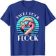 Retro Yacht Rock Flock T-Shirt - T-Shirt | Royal