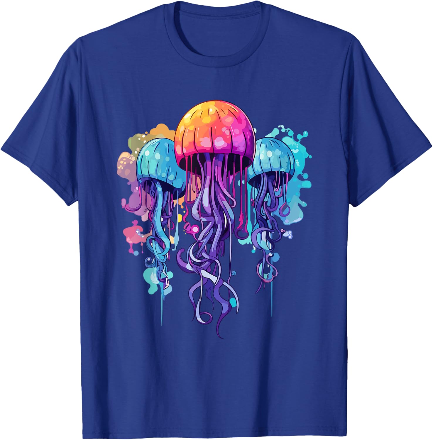 Jellyfish Costume Psychedelic Jelly Fish Sea Ocean T-Shirt - T-Shirt | Royal