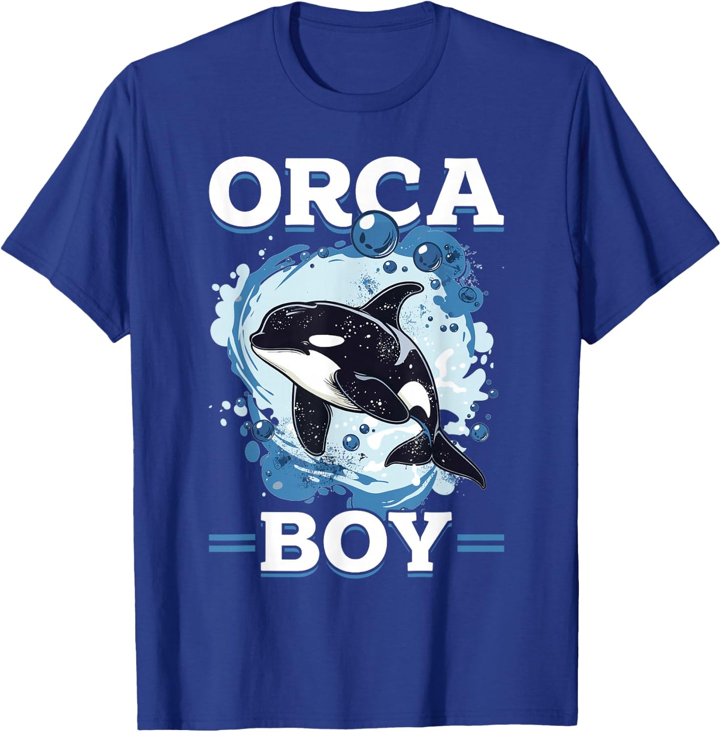 Funny Orca Animal Orca Boy T-Shirt - T-Shirt | Royal