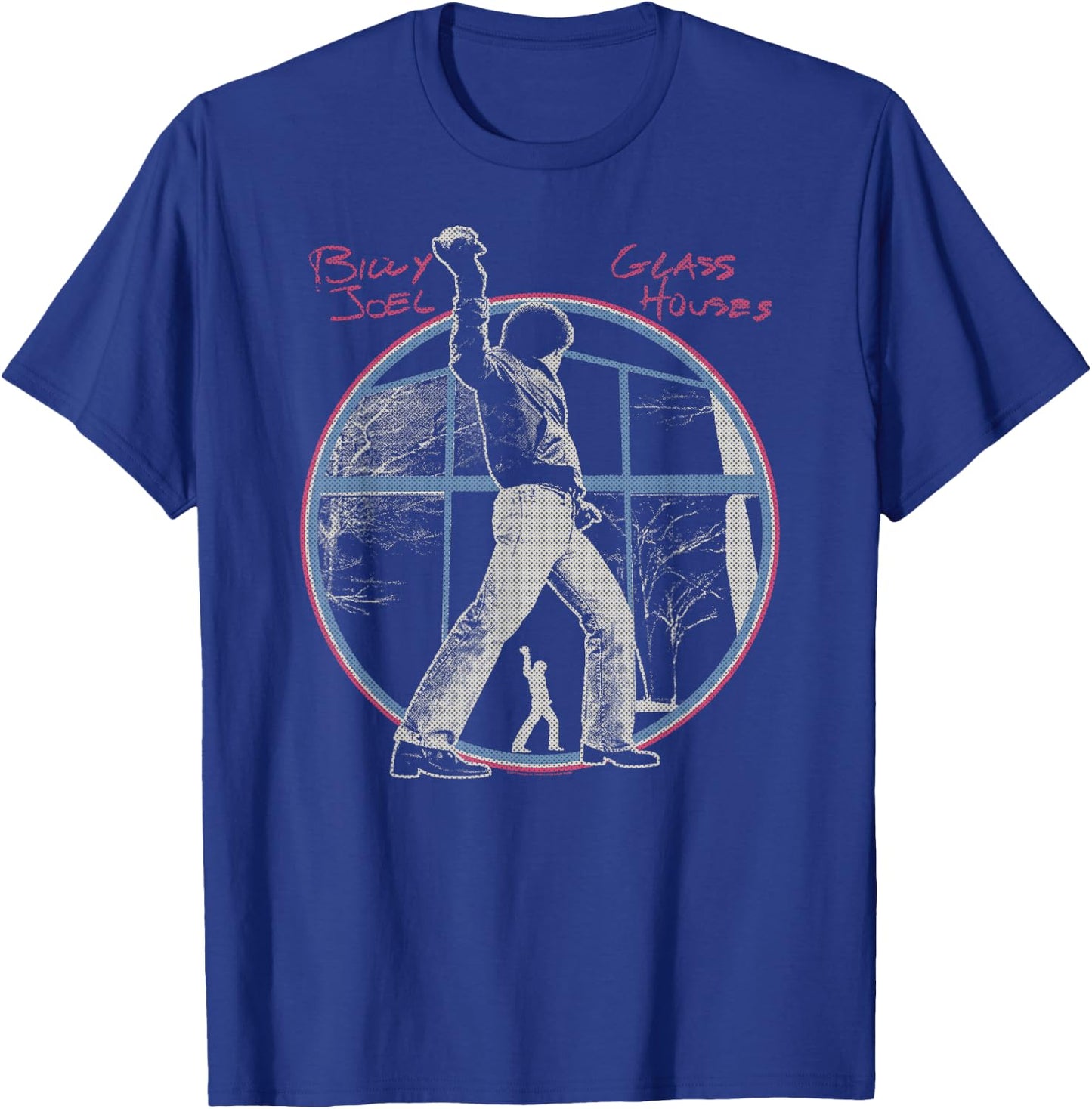 Billy Joel - Glass Houses T-Shirt - T-Shirt | Royal