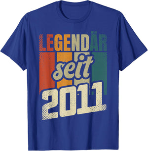 15. Geburtstag Junge Mädchen 15 Jahre 2011 Geschenk Lustig T-Shirt - T-Shirt | Royal