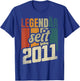15. Geburtstag Junge Mädchen 15 Jahre 2011 Geschenk Lustig T-Shirt - T-Shirt | Royal
