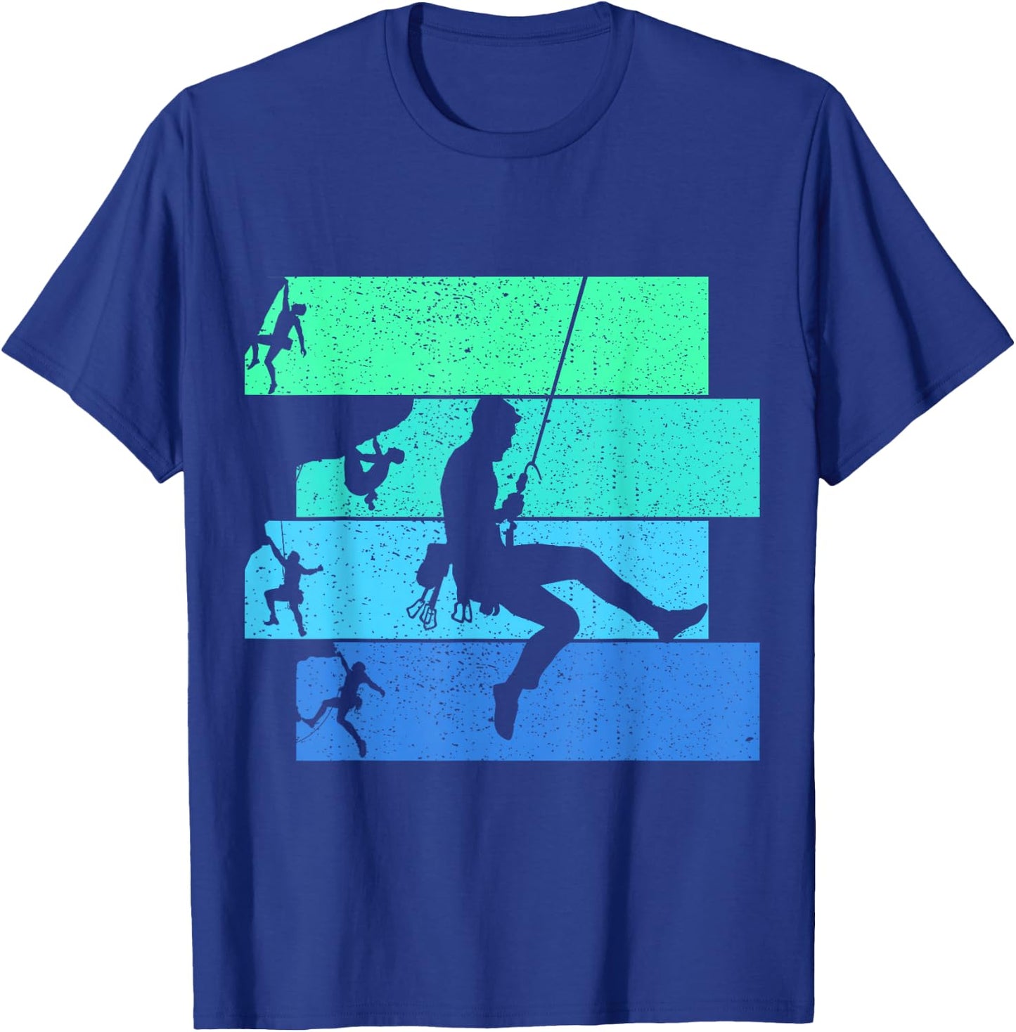 Klettern Kletterer Bouldern Bergsteigen Kinder Herren T-Shirt - T-Shirt | Royal