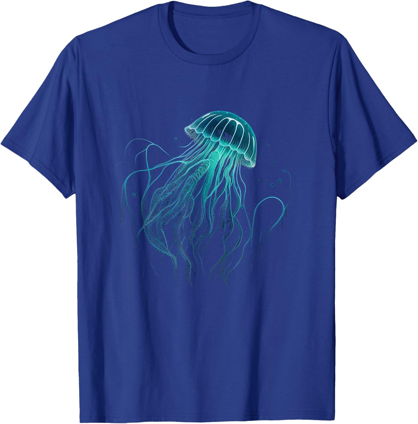 Jellyfish Ocean Animal Scuba Diving Jelly Fish T-Shirt - T-Shirt | Royal