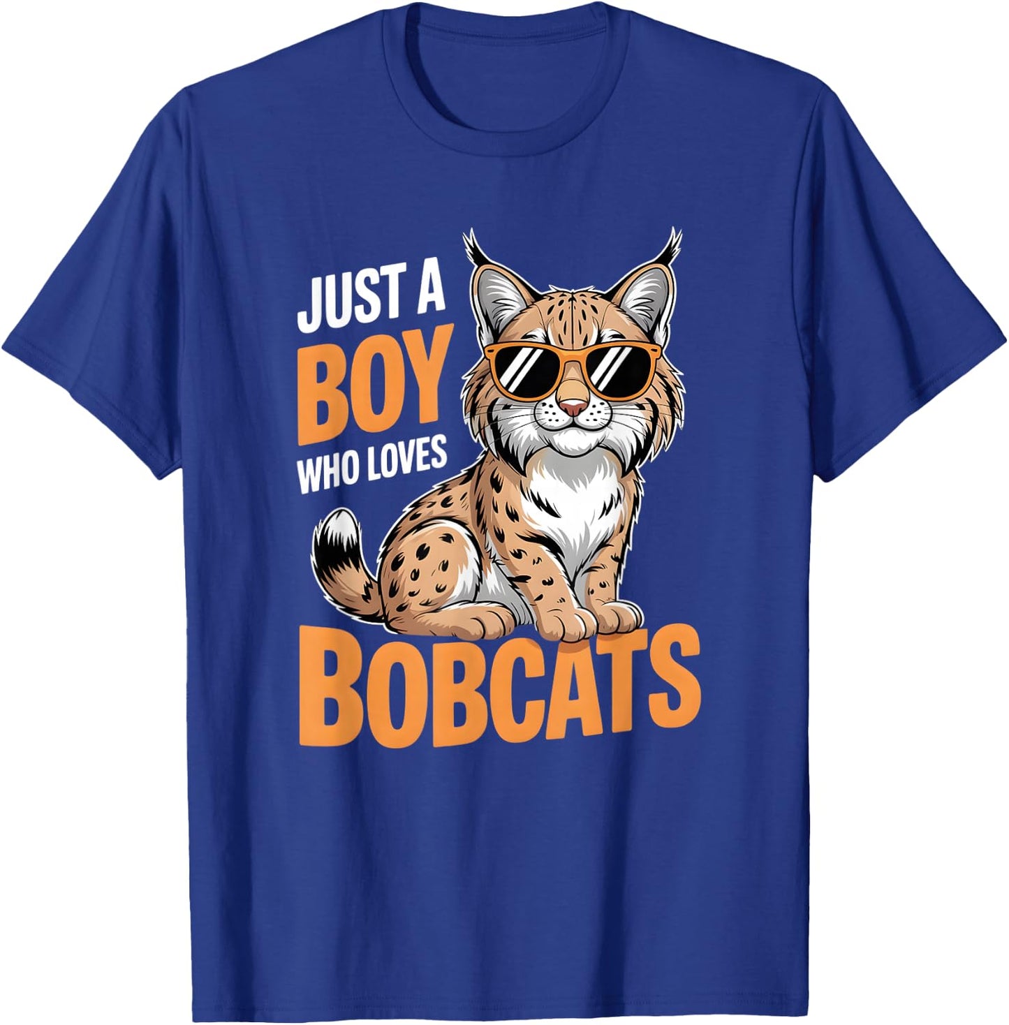 Boys Bobcat T-Shirt - T-Shirt | Royal