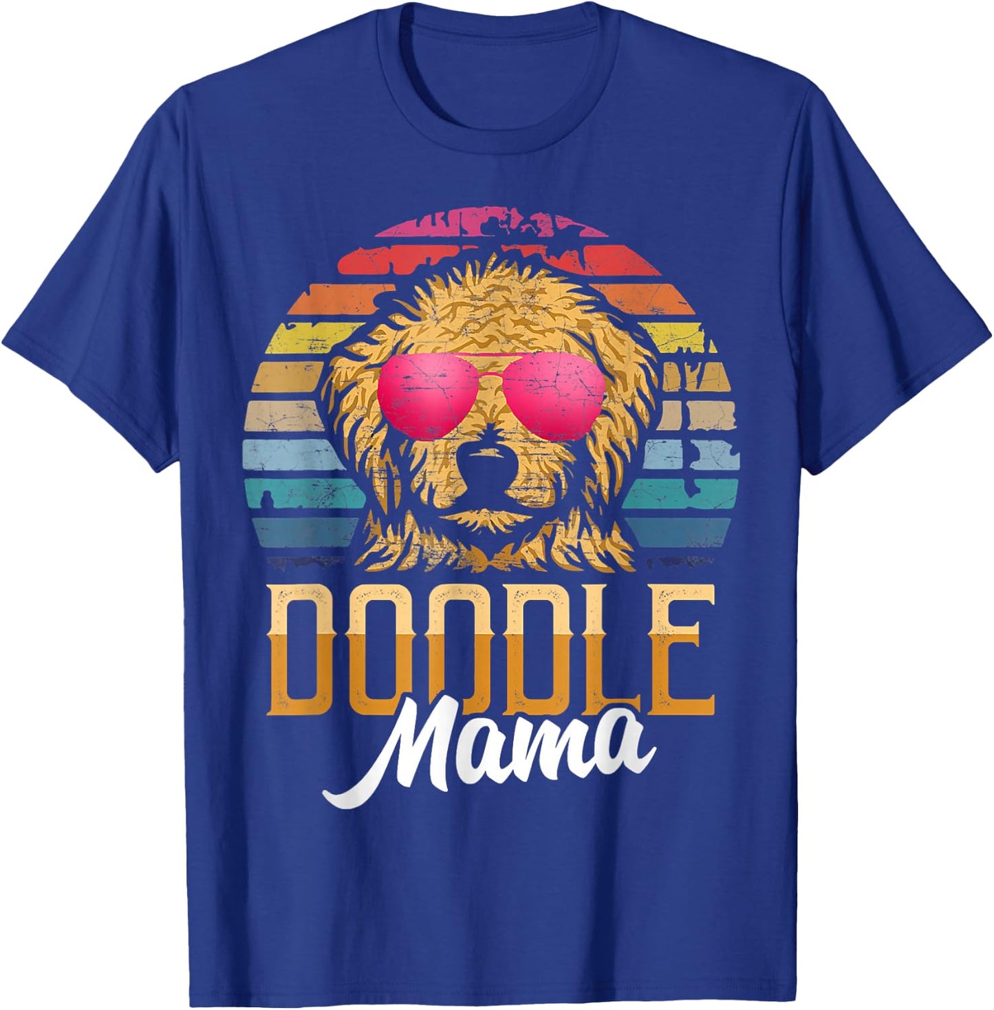 Doodle Mama Goldendoodle Mom T-Shirt - T-Shirt | Royal