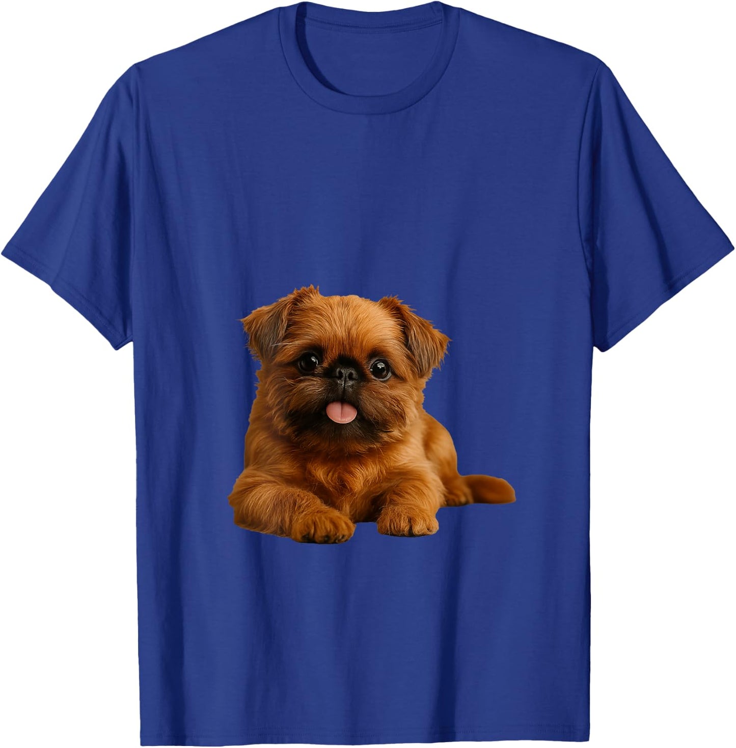 Brussels Griffon V-Neck T-Shirt - T-Shirt | Royal