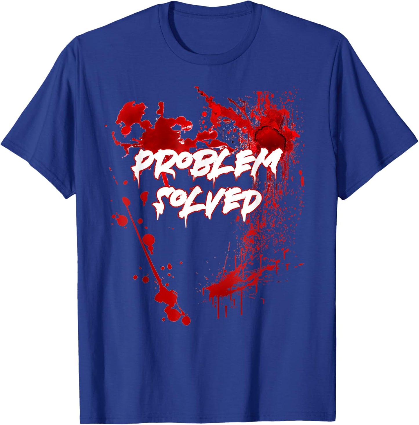 Problem Solved Halloween T-Shirt - T-Shirt | Royal