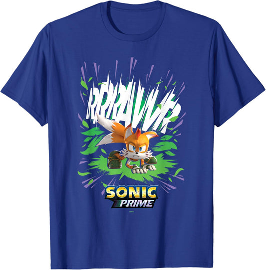 Sonic the Hedgehog, Sonic Prime - RRRAWR T-Shirt - T-Shirt | Royal