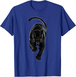 leopard jaguar Animal Powerful Cat Panther Graphic T-Shirt - T-Shirt | Royal
