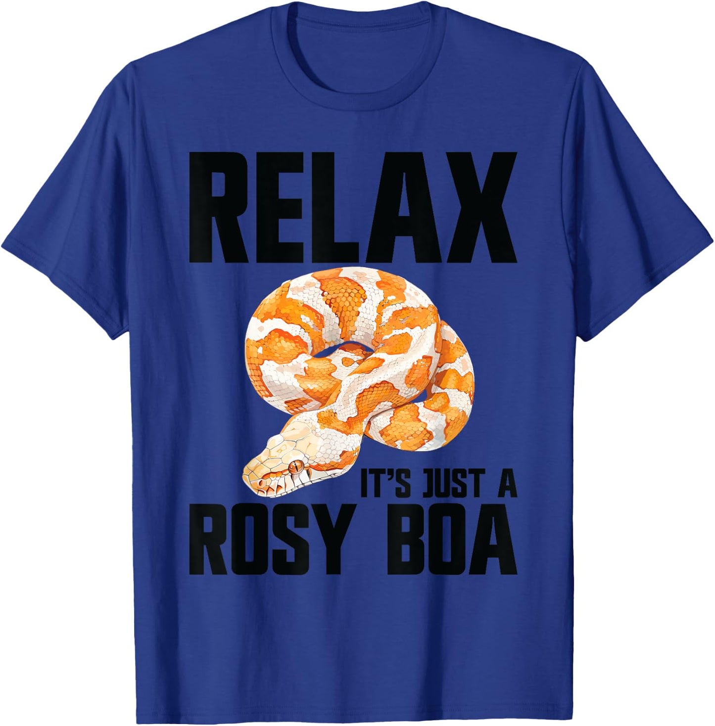Rosy Boa Snake Plush Stuffed Animal Snake Food Rosy Boa T-Shirt - T-Shirt | Royal