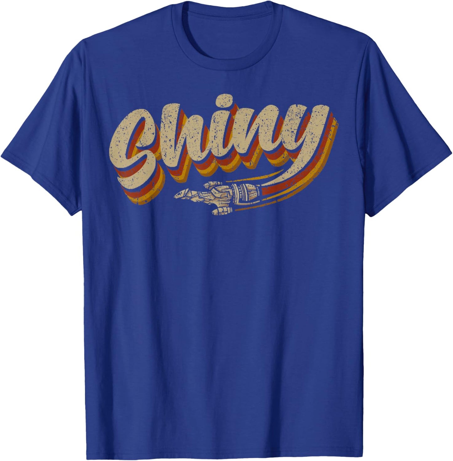 Vintage Shiny Since 2002 Firefly Serenity T-Shirt - T-Shirt | Royal