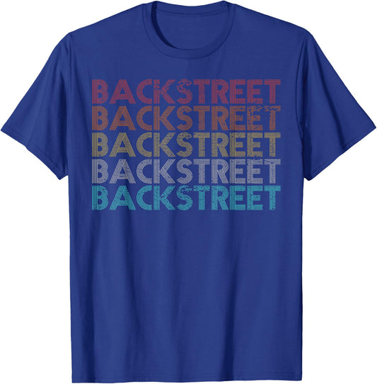 Retro Vintage Backstreet T-Shirt - T-Shirt | Royal