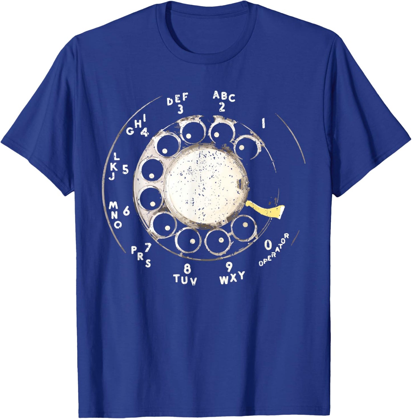 Vintage Rotary Dial Telephone Rotary Phone T-Shirt - T-Shirt | Royal