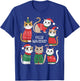 Feliz Navidad Spanish Cats Holiday Kittens , Black, S T-Shirt - T-Shirt | Royal