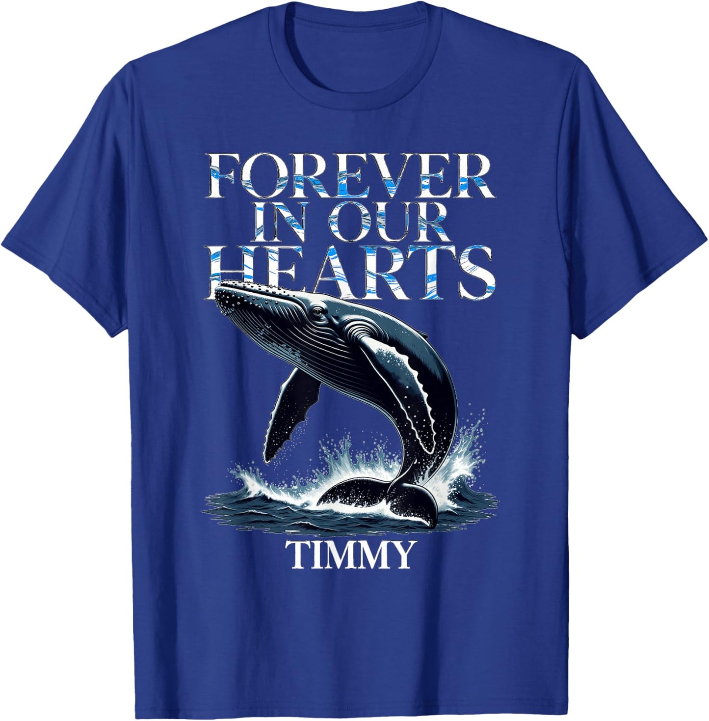 Timmy Wal Ostsee Buckelwal Team Hope Free In Our Hearts 2026 T-Shirt - T-Shirt | Royal