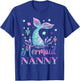 Birthday Mermaid Nanny Matching Family Bday Party T-Shirt - T-Shirt | Royal