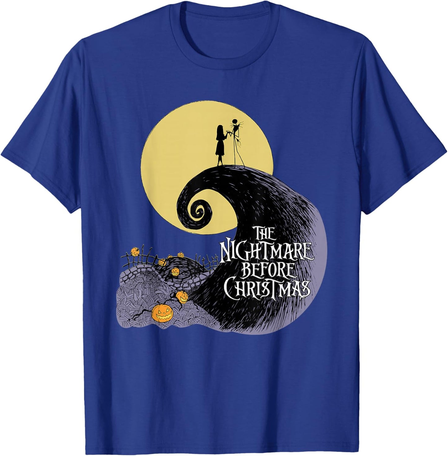 Disney The Nightmare Before Christmas Moon Silhouette T-Shirt - T-Shirt | Royal