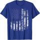 Airboat Captain | USA Patriotic American Flag T-Shirt - T-Shirt | Royal