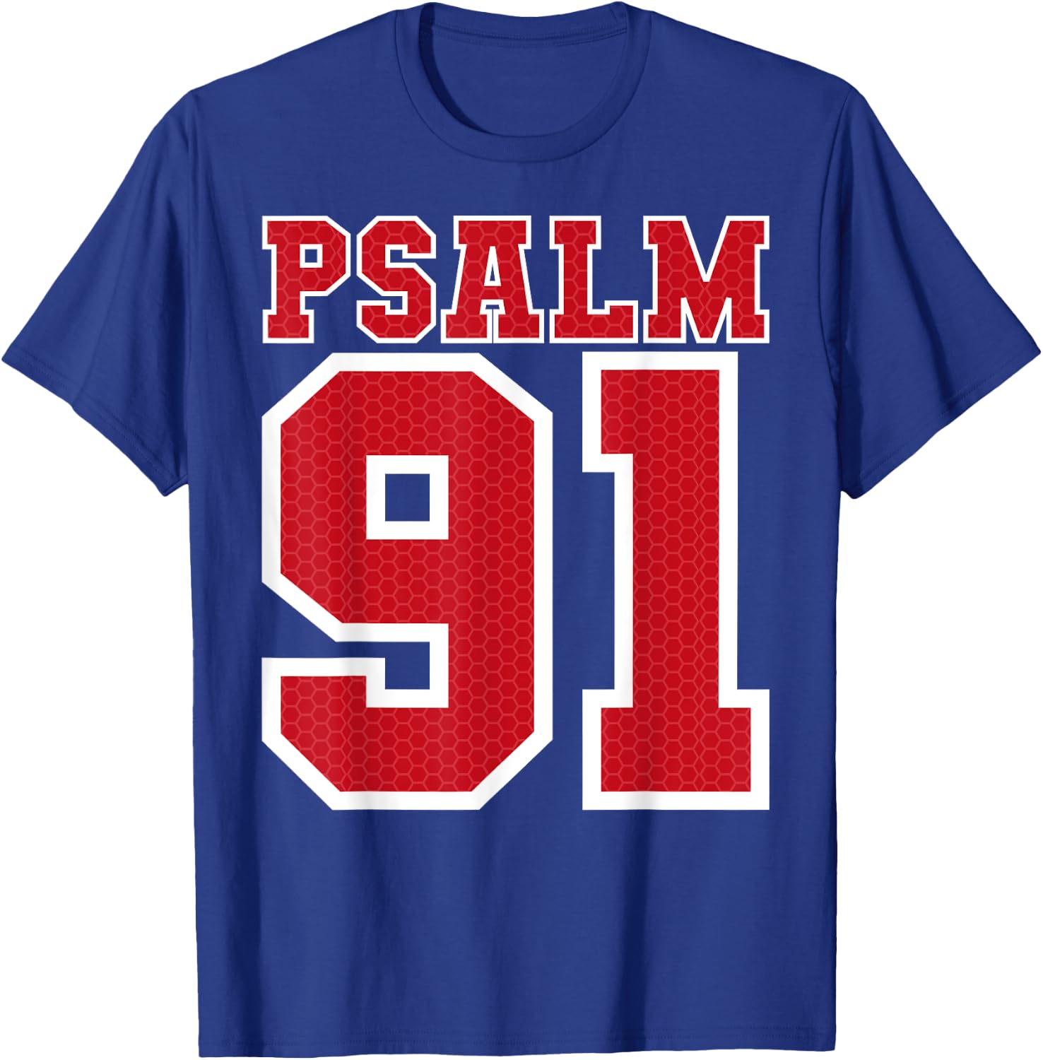 Psalm 91 Bible Verse Christian Shirt My Refuge My Jesus T-Shirt - T-Shirt | Royal
