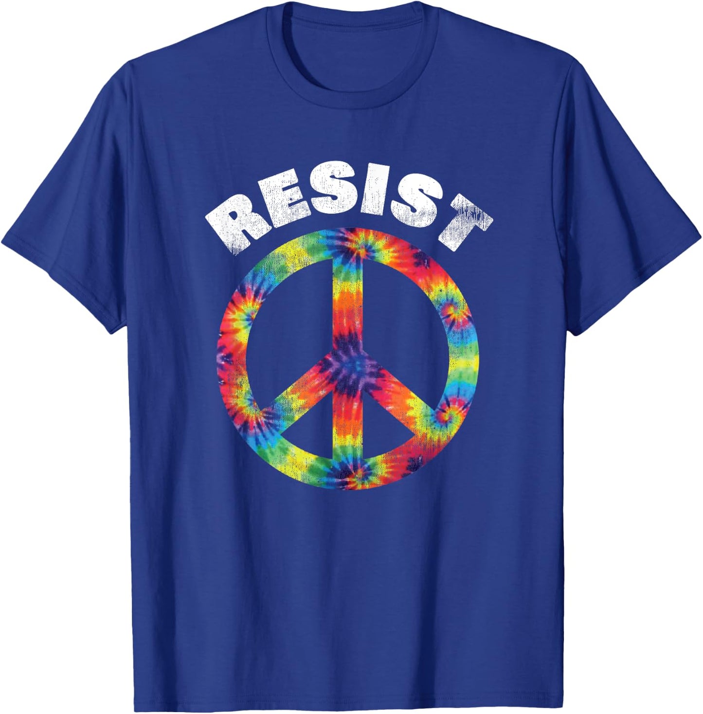 Peaceful Protest | Resist T-Shirt - T-Shirt | Royal