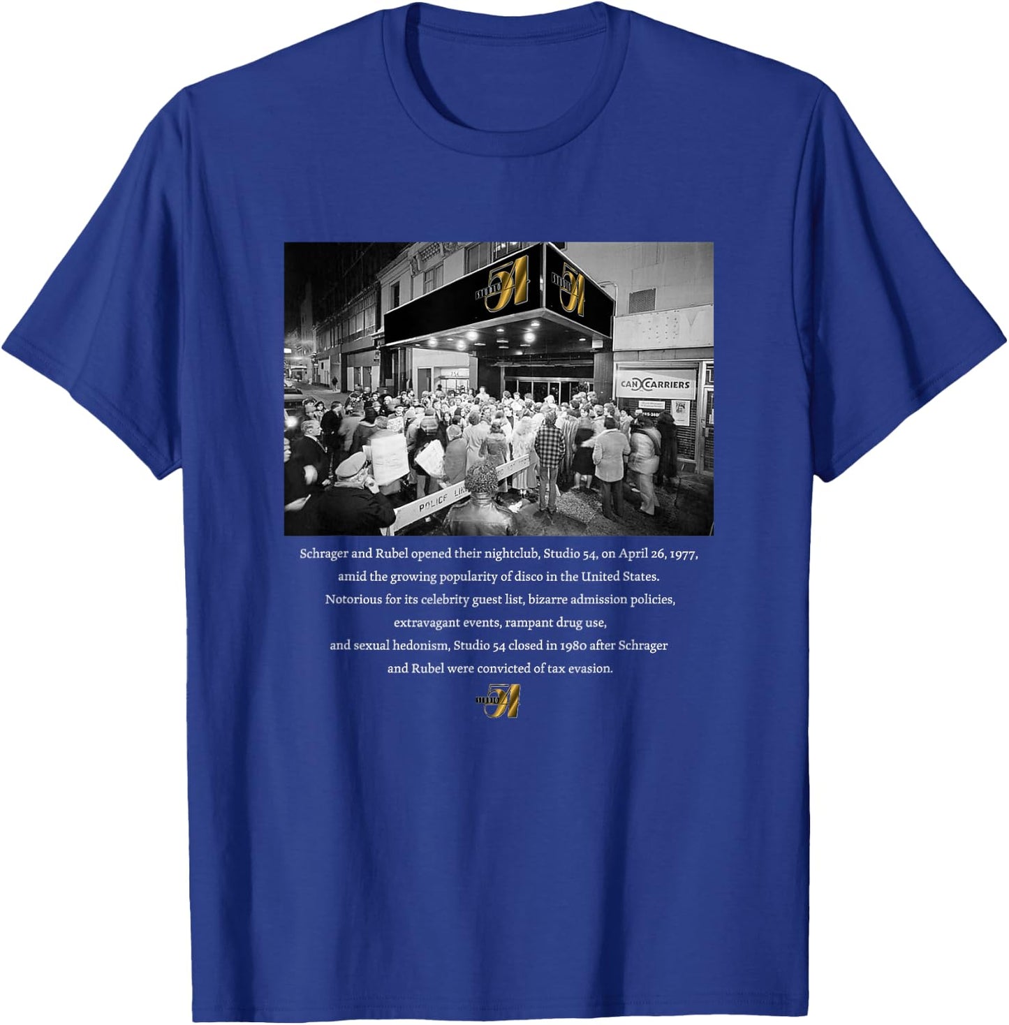 Studio 54_Disco_004 T-Shirt - T-Shirt | Royal