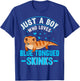 Skink Blue tongue Lizard Design for a Blue tongued skink Boy T-Shirt - T-Shirt | Royal