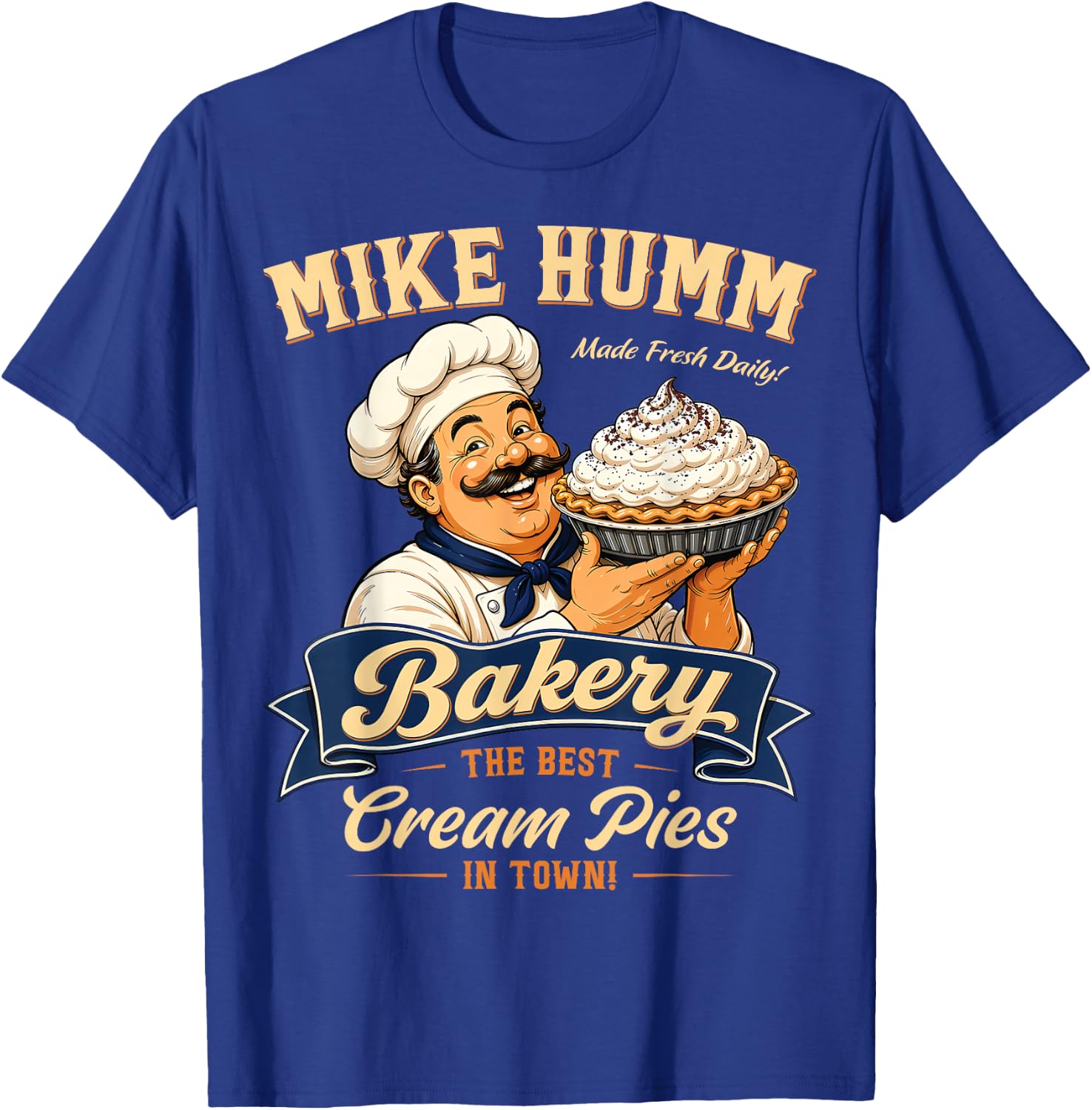 Funny Adult Humor Mike Humm Innuendo Joke Pun Gag Gifts T-Shirt - T-Shirt | Royal